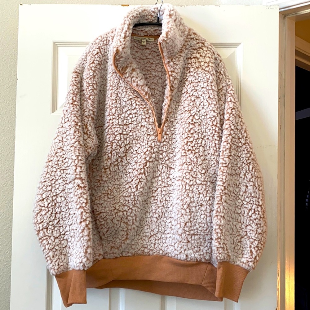 Express Sherpa Fleece pullover